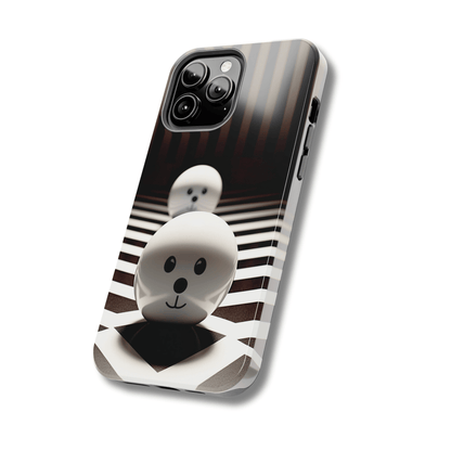 Black and White Blobs (iPhone Case 11-15)