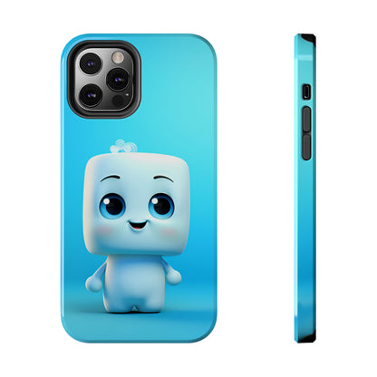 Marshmallow in Blue Sky (iPhone Case 11-15)Revolutionize your iPhone's look and feel with RIMA Tough Phone Case – ultimate protection meets elegant style for iPhone 11-15. Grab yours now! 🛡️📱RimaGallery