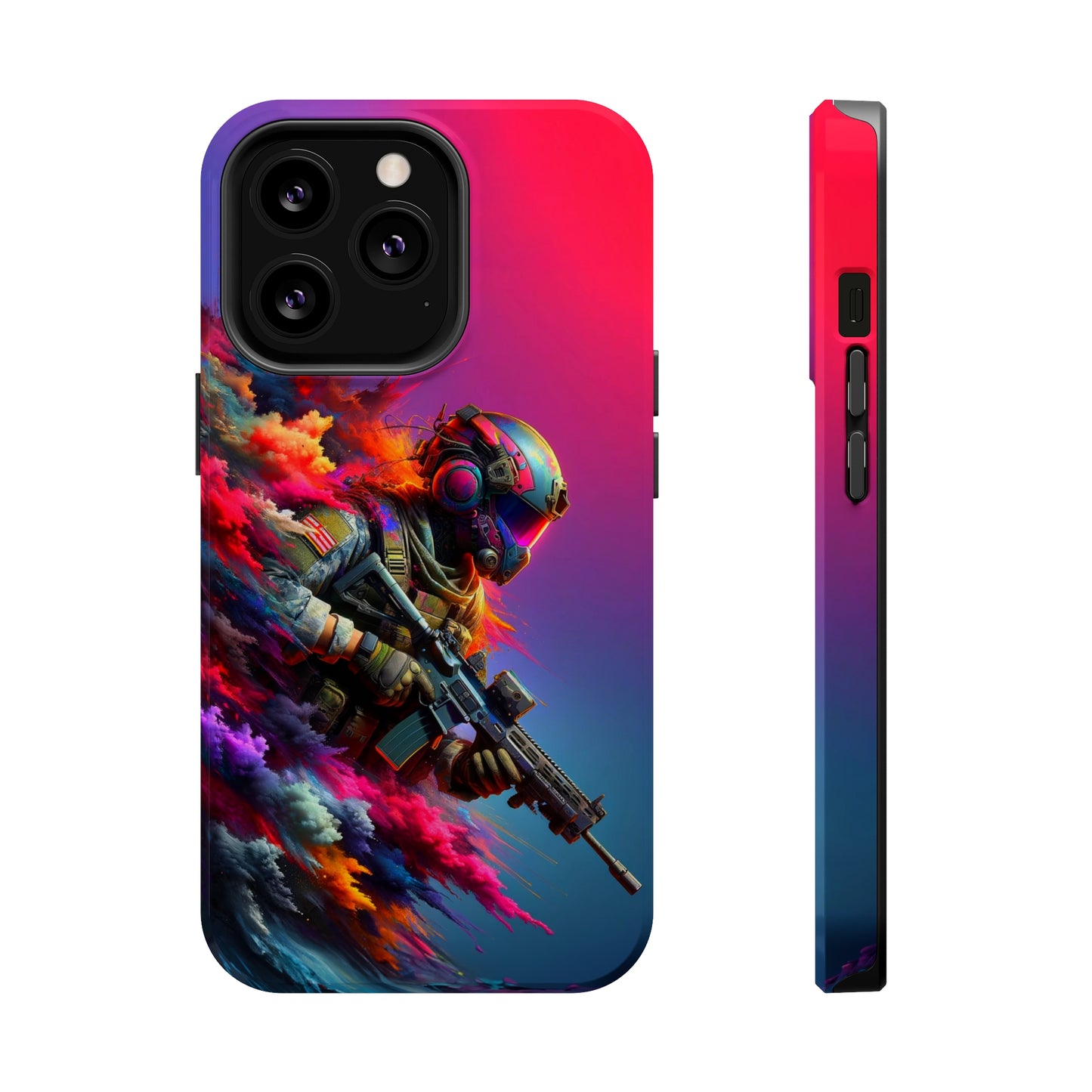 Spectral Sentinel (iPhone MagSafe Case)Spectral Sentinel MagSafe Durable Case: Style Meets Protection 📱✨
Upgrade your device with Rima Gallery's Spectral Sentinel MagSafe Durable Case. This case isn’t juRimaGallery