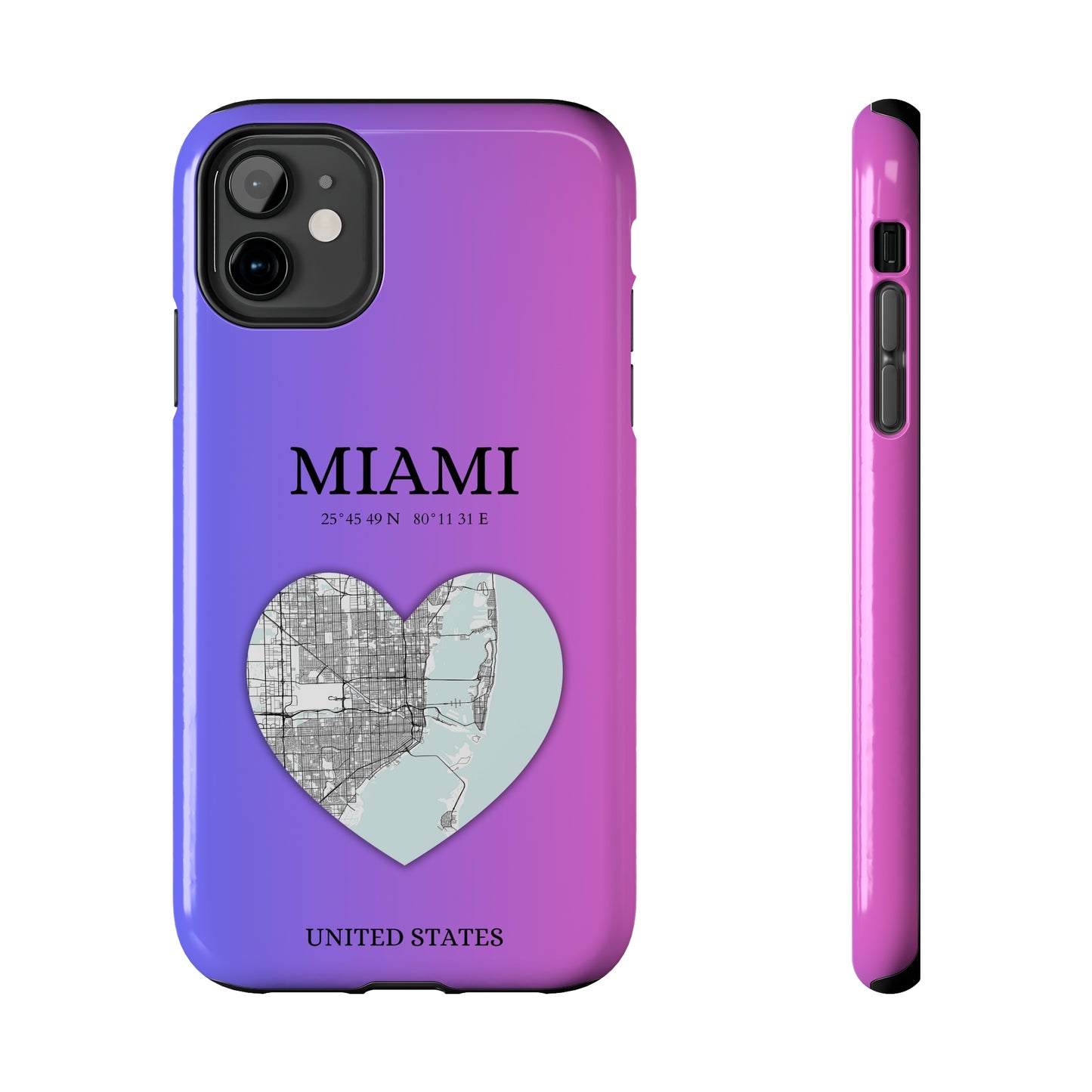 Miami Heartbeat - Magenta (iPhone Case 11-15)Elevate your iPhone's style with Rima's Miami Heartbeat case. Sleek, durable protection for models 11-15. Free US shipping.RimaGallery