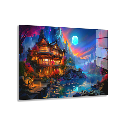 Moonlight Lakeside (Acrylic)Make Your Room Stand Out
Add a touch of sophistication and elegance to your home decor with our 🌜Moonlight Lakeside Serenity Acrylic Print🌌. This stunning print feRimaGallery