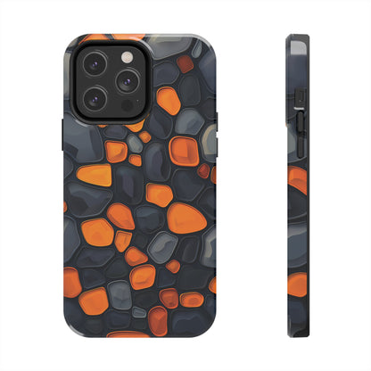 Amber Mosaic (iPhone Case 11-15)Enhance your iPhone 11-15 with RIMA's Tough Case: Sleek design, double-layer protection, and wireless charging friendly. Perfect for the urban lifestyle.RimaGallery