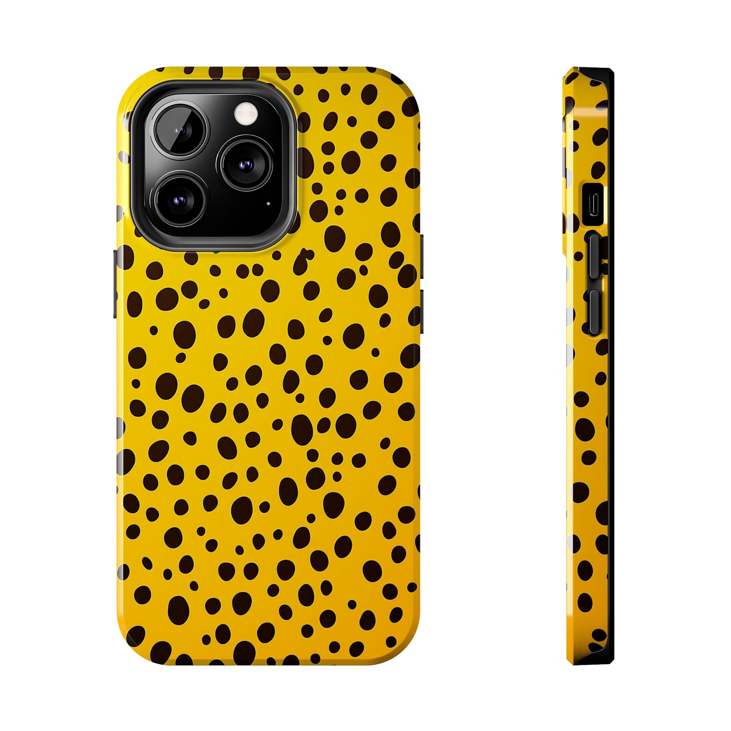Dotted Delight - Yellow (iPhone Case 11-15)Elevate your iPhone's style with Rima's Dotted Delight case. Sleek, durable protection for models 11-15. Free US shipping.RimaGallery