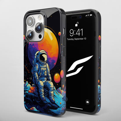 Galactic Solitude (iPhone MagSafe Case)Galactic Solitude MagSafe Durable Case: Style Meets Protection 📱✨
Upgrade your device with Rima Gallery's Galactic Solitude MagSafe Durable Case. This case isn’t juRimaGallery