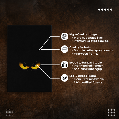 Neon Wrat (Canvas)Neon Wrat (Canvas  Matte finish, stretched, with a depth of 1.25 inches) Elevate your décor with RimaGallery’s responsibly made art canvases. Our eco-friendly materiRimaGallery