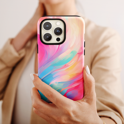 Swirling Color Symphony (iPhone MagSafe Case)Swirling Color Symphony MagSafe Durable Case: Style Meets Protection 📱✨
Upgrade your device with Rima Swirling Color Symphony MagSafe Durable Case. This case isn’t RimaGallery