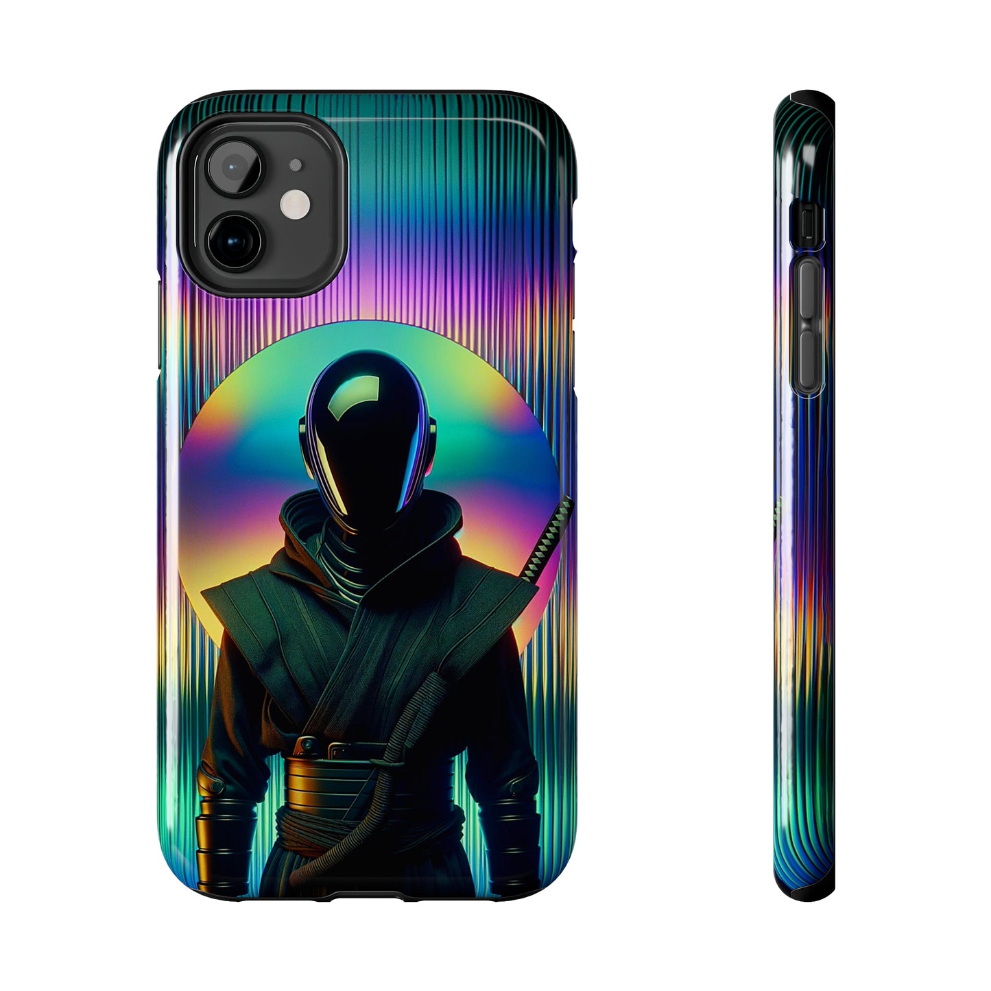 Vibrant Void Wanderer (iPhone Case 11-15)RIMA Tough Phone Case for iPhone 11-15: Where Style Meets Durability. Featuring a sleek design with MagSafe compatibility, this case offers unmatched protection and RimaGallery