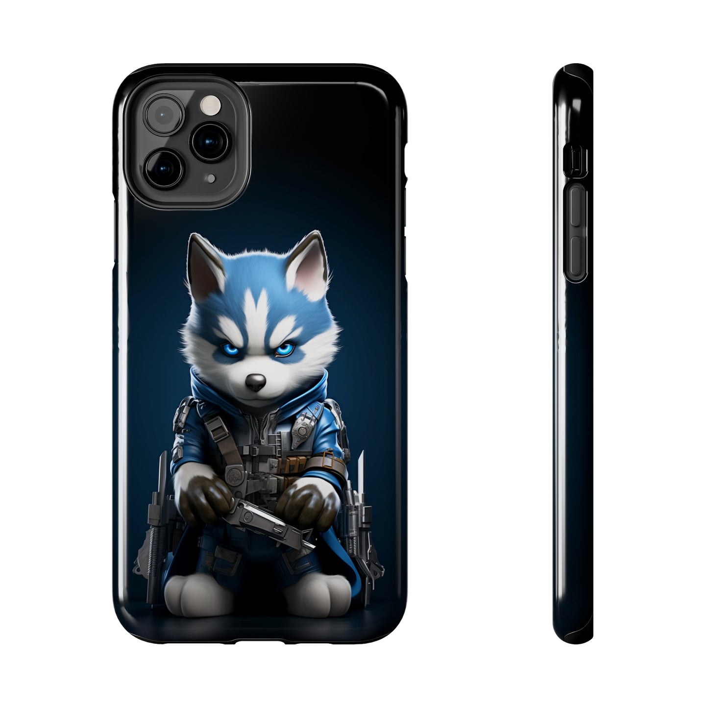Canine Commando (iPhone Case 11-15)Upgrade Your iPhone with RIMA's Tough Case: Combining sleek style and unmatched protection for iPhone 11-15 models. Durable, fashionable, and eco-friendly. Shop now RimaGallery