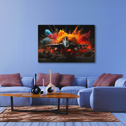 Shattered Canvas (Acrylic)Make a statement with Shattered Canvas acrylic prints. The 1⁄4" acrylic panel exudes the illusion of a smooth glass surface for vibrant artwork. Pre-installed hanginRimaGallery