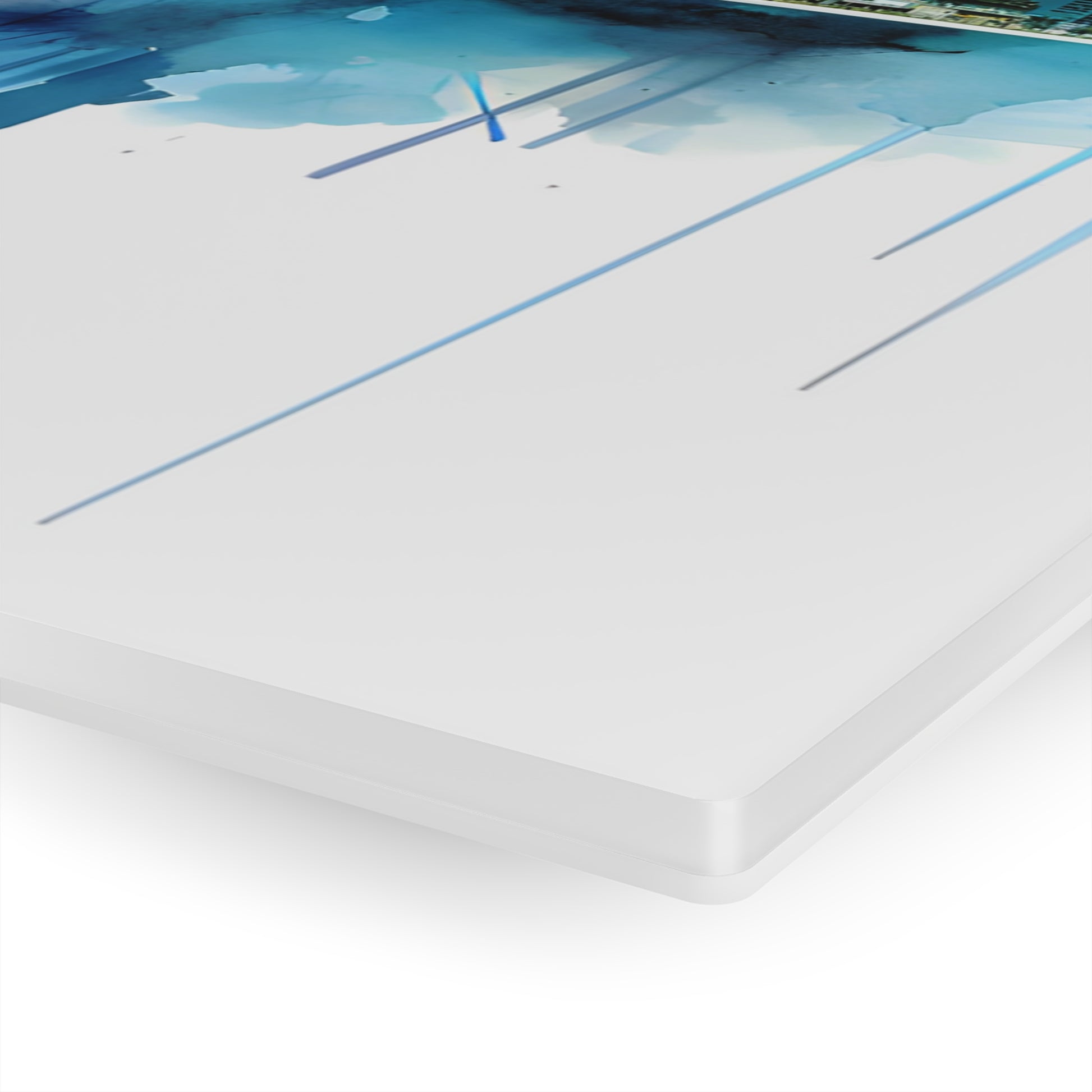 Watercolor Dubai Skyline (Acrylic)Make a statement with Watercolor Dubai Skyline acrylic prints. The 1⁄4" acrylic panel exudes the illusion of a smooth glass surface for vibrant artwork. Pre-installeRimaGallery