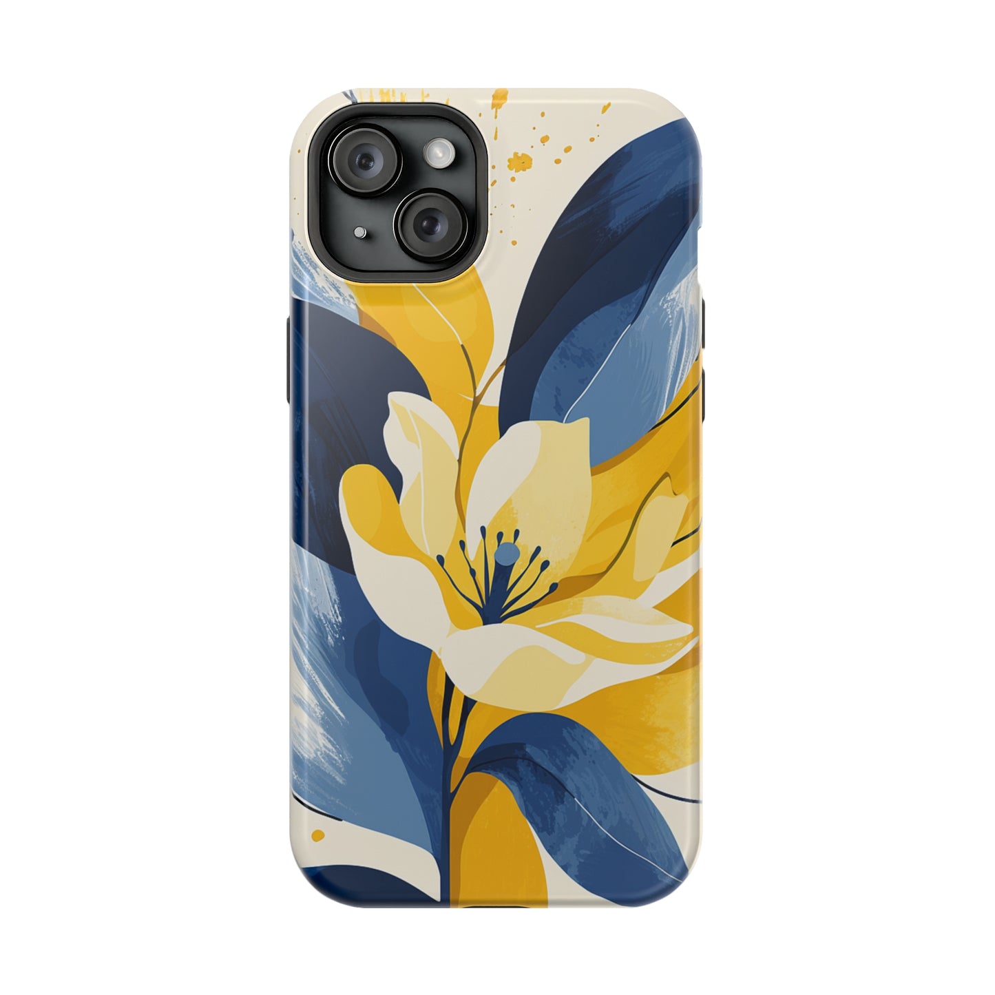 Indigo Spring (iPhone MagSafe Case)Upgrade your phone's safety and style with Rima Yellow Astronaut Robot Beauty MagSafe Case. Dual-layer protection meets stunning design. Shop now for seamless MagSafRimaGallery