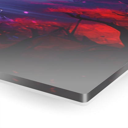 Crimson Moon Warrior (Acrylic)Elevate your space with dazzling acrylic prints of Crimson Moon Warrior from RimaGallery. Our glass-like 1⁄4” acrylic panels feature stunning prints that make an artRimaGallery