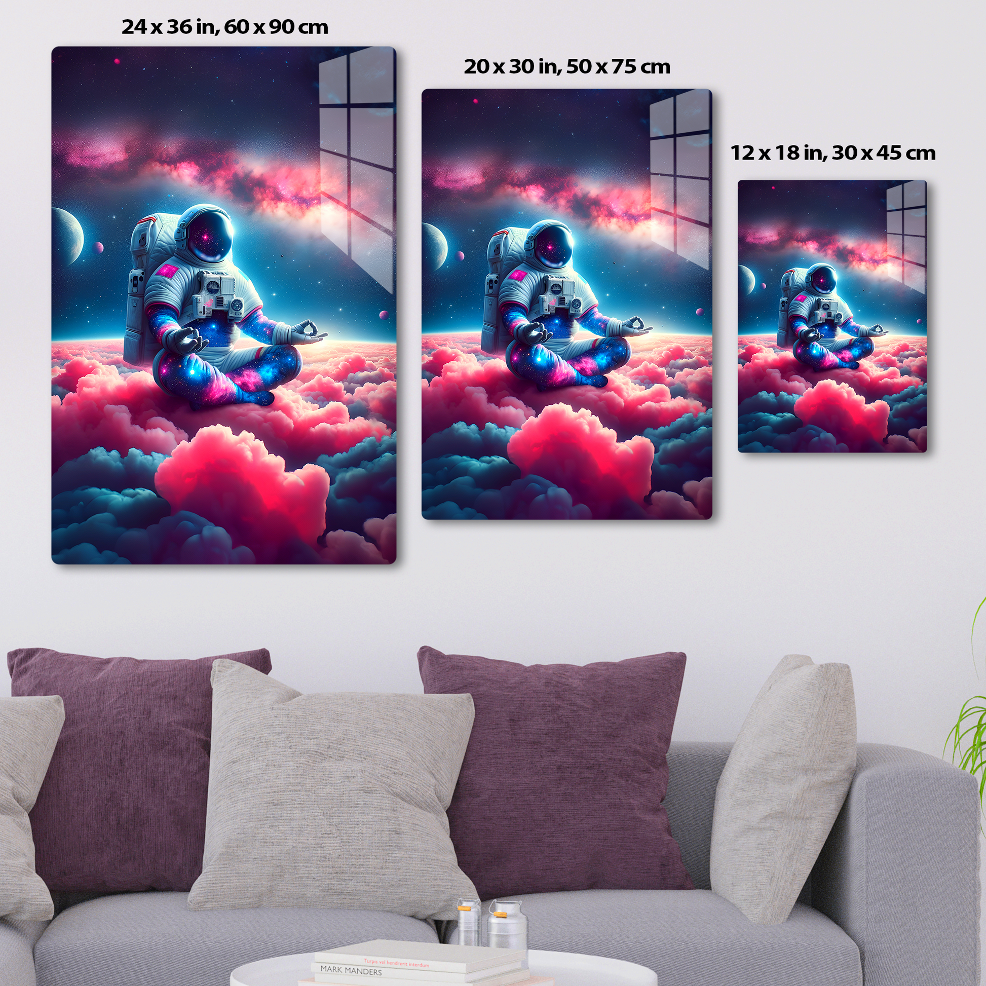 Stardust Meditation (Acrylic)Make a design statement with Stardust Meditation acrylic prints from RimaGallery. The sleek 1⁄4" acrylic material creates a glass-like illusion for your wall art. PrRimaGallery