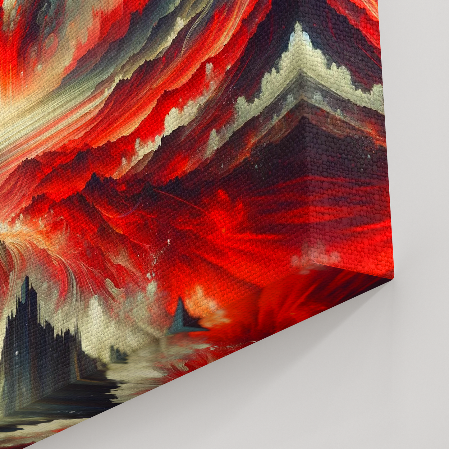 Crimson Eruption Mystique (Canvas)Crimson Eruption Mystique (Canvas  Matte finish, stretched, with a depth of 1.25 inches)
Struggling with low-quality canvases? Switch to RimaGallery! Our canvases arRimaGallery