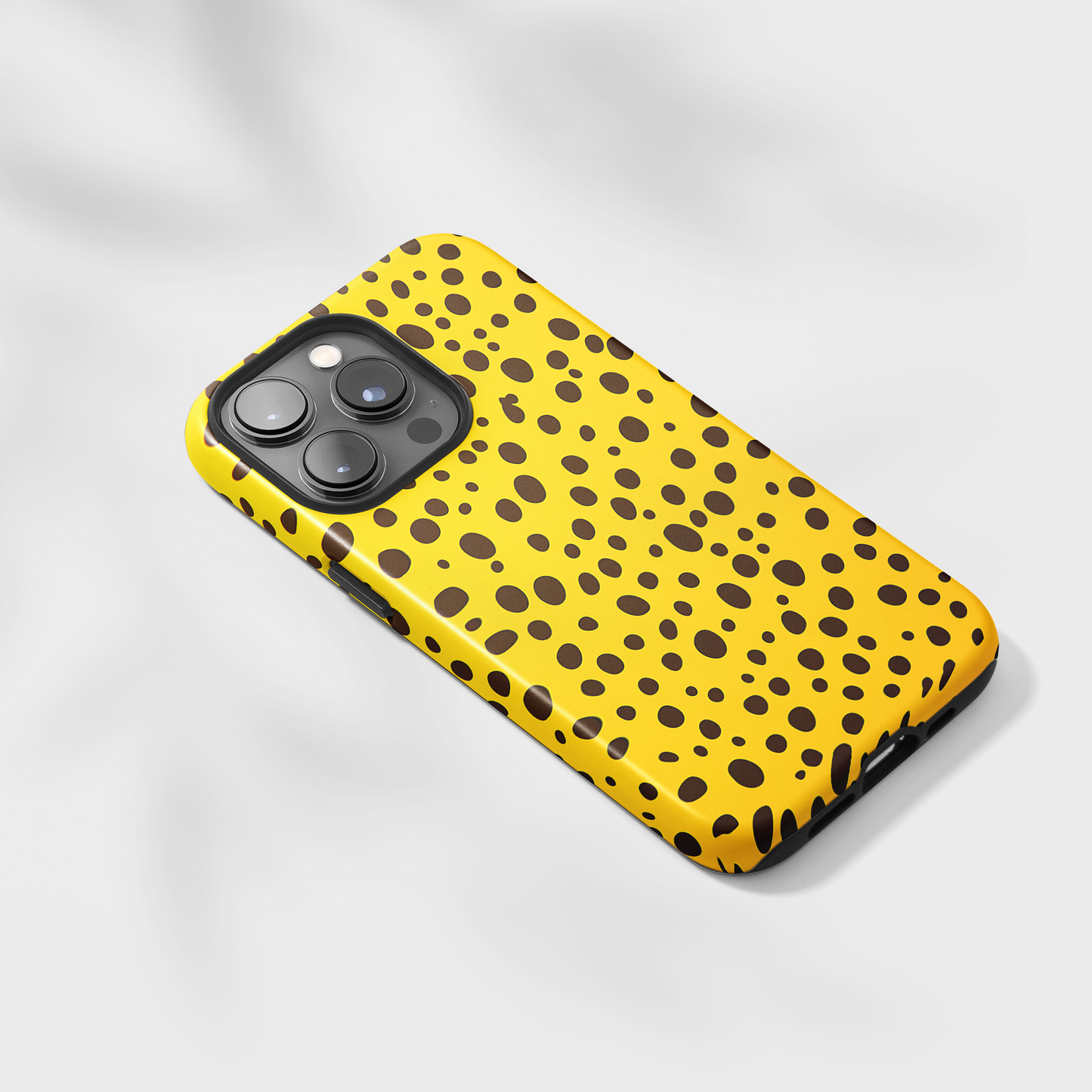Dotted Delight - Yellow (iPhone Case 11-15)Elevate your iPhone's style with Rima's Dotted Delight case. Sleek, durable protection for models 11-15. Free US shipping.RimaGallery