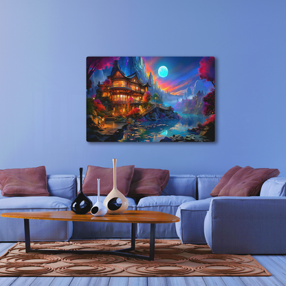 Moonlight Lakeside (Acrylic)Make Your Room Stand Out
Add a touch of sophistication and elegance to your home decor with our 🌜Moonlight Lakeside Serenity Acrylic Print🌌. This stunning print feRimaGallery