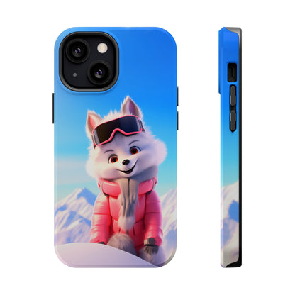 Snow Princess Husky (iPhone MagSafe Case)Snow Princess Husky MagSafe Durable Case: Style Meets Protection 📱✨
Upgrade your device with Rima Gallery's Snow Princess Husky MagSafe Durable Case. This case isn’RimaGallery