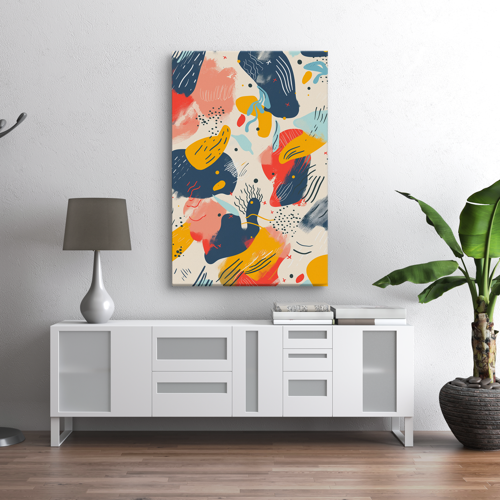 Abstract Play (Canvas)Modern abstract art with bold splashes of color on canvas prints. Shop now for innovative products designed to enhance your digital lifestyle. Fast shipping!RimaGallery