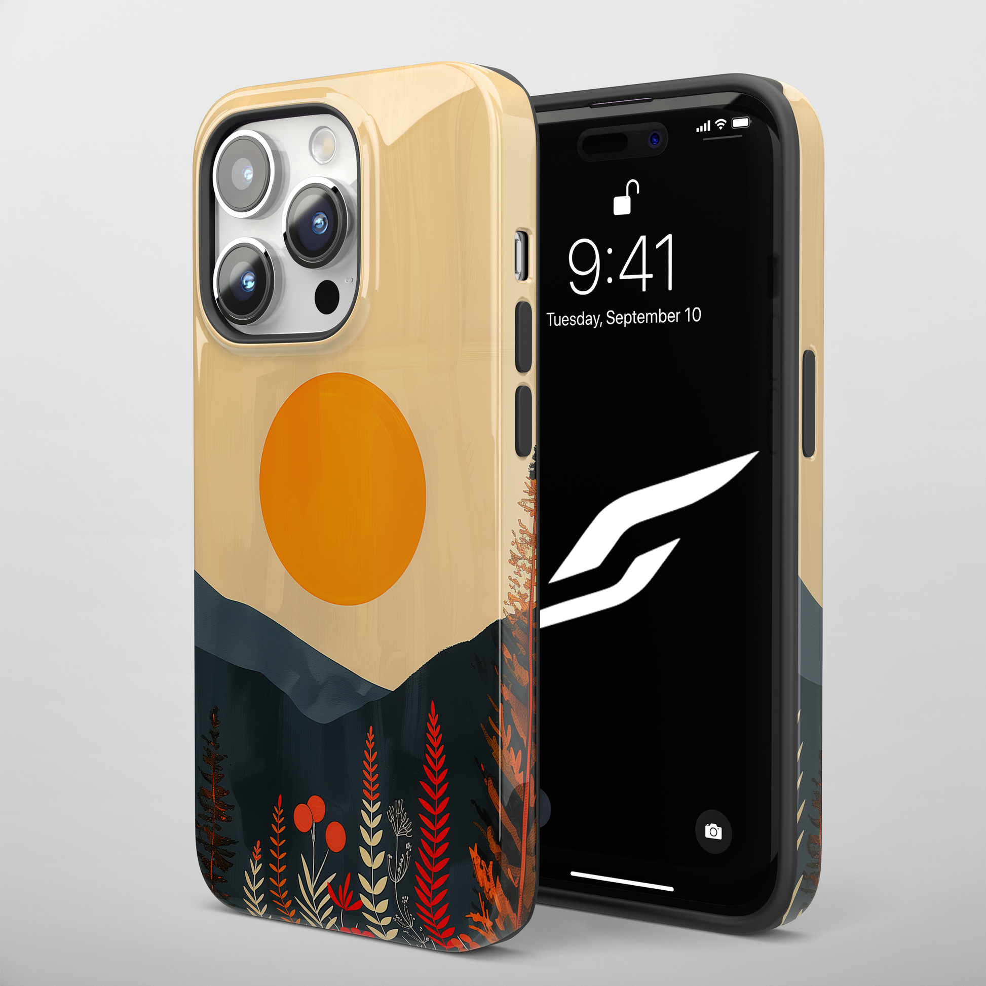 Amber Serenity (iPhone Case 11-15)Elevate your iPhone experience with RIMA's Tough Phone Case, designed for iPhone 11 to 15 include modles pro and max. Double-layer defense and premium materials provRimaGallery