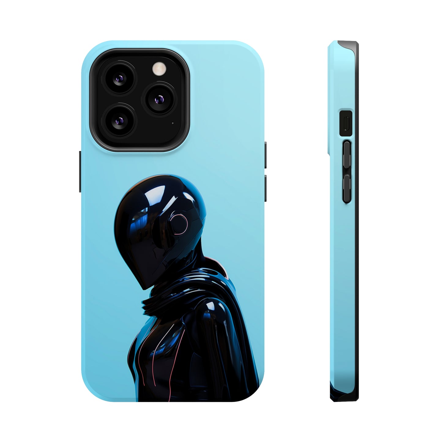 Sleek Cyborg (iPhone MagSafe Case)Sleek Cyborg MagSafe Durable Case: Style Meets Protection 📱✨
Upgrade your device with Rima Gallery's Sleek Cyborg MagSafe Durable Case. This case isn’t just about sRimaGallery