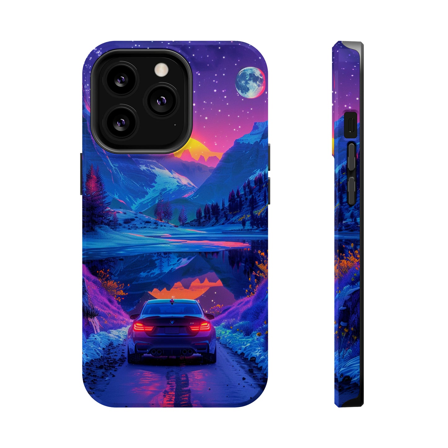 Celestial Drive (iPhone MagSafe Case)Celestial Drive Revolutionize your iPhone's look and feel with RIMA Tough Phone Case – ultimate protection meets elegant style for iPhone 11-15. Grab yours now! 🛡️?imaGallery