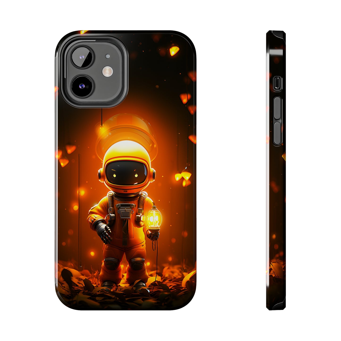 Yellow Astronaut Robot (iPhone Case 11-15)Discover the perfect balance of style and safety with RIMA's Tough Phone Case for iPhone 11, 12, 13, 14, 15 . Enjoy enhanced protection with a stylish glossy finish.RimaGallery