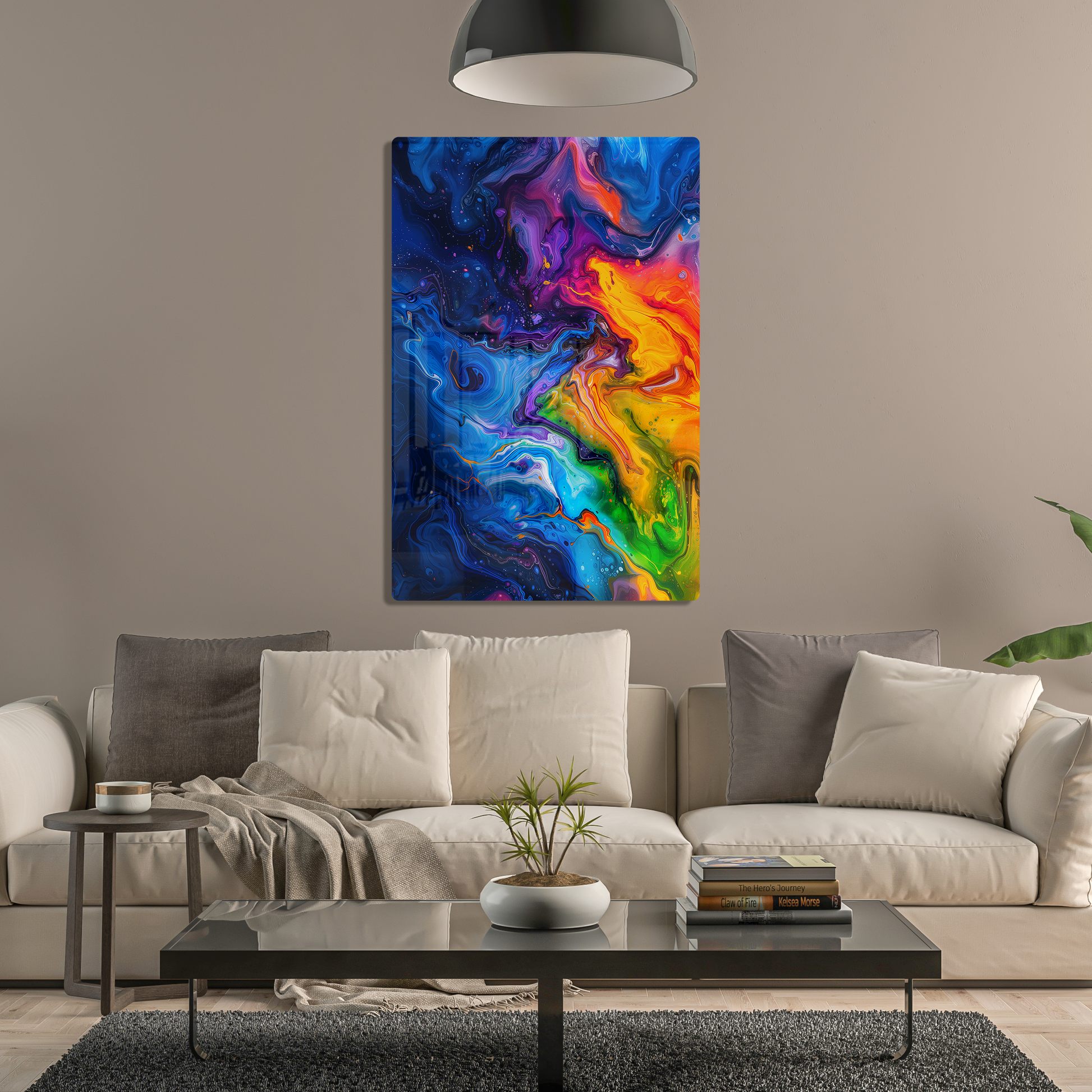 Elixir Tints (Acrylic)Make a statement with Elixir Tints acrylic prints. The 1⁄4" acrylic panel exudes the illusion of a smooth glass surface for vibrant artwork. Pre-installed hanging haRimaGallery