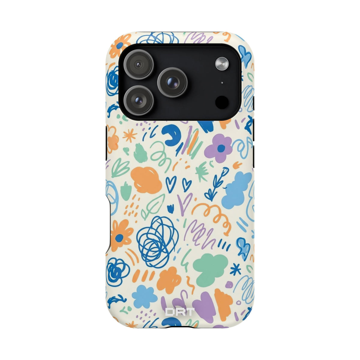 Doodle Garden Tough MagSafe Case for iPhone 13–17