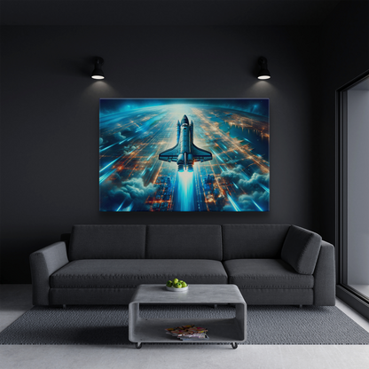 Orbital Blaze Odyssey (Canvas)Orbital Blaze Odyssey (Canvas  Matte finish, stretched, with a depth of 1.25 inches)
Struggling with low-quality canvases? Switch to RimaGallery! Our canvases are moRimaGallery