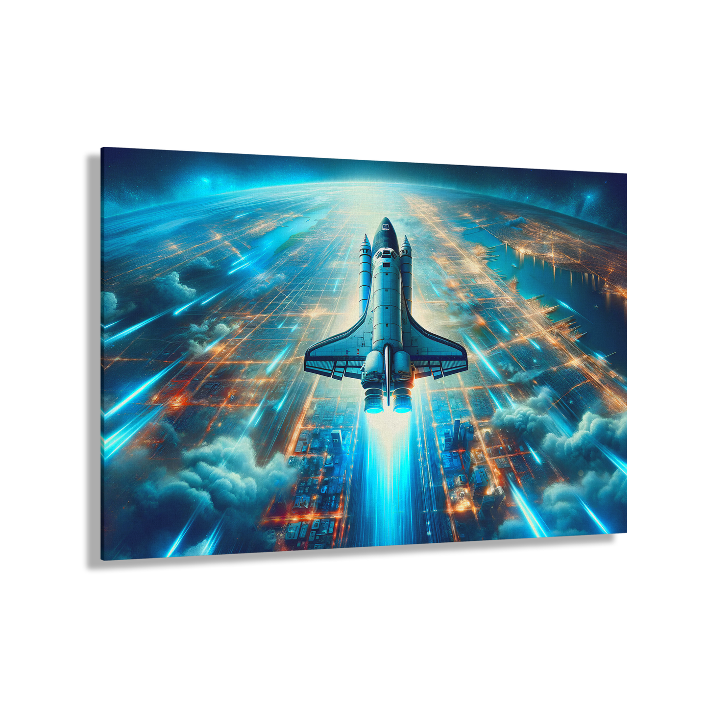 Orbital Blaze Odyssey (Canvas)Orbital Blaze Odyssey (Canvas  Matte finish, stretched, with a depth of 1.25 inches)
Struggling with low-quality canvases? Switch to RimaGallery! Our canvases are moRimaGallery