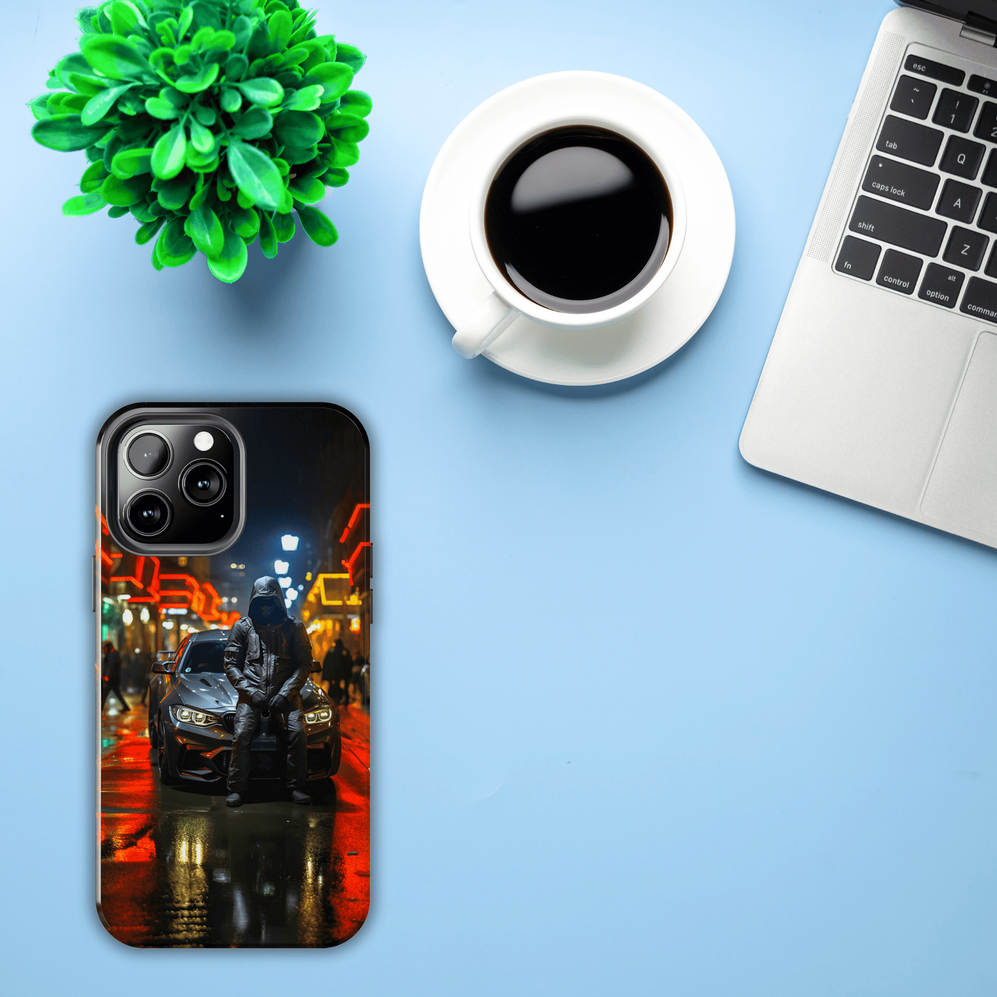 Man Ghost Mask (iPhone Case 11-15)Protect your iPhone 11-15 in style with this tough man ghost mask phone case 👻📱. Made from durable polycarbonate and rubber, this case is impact resistant and shocRimaGallery