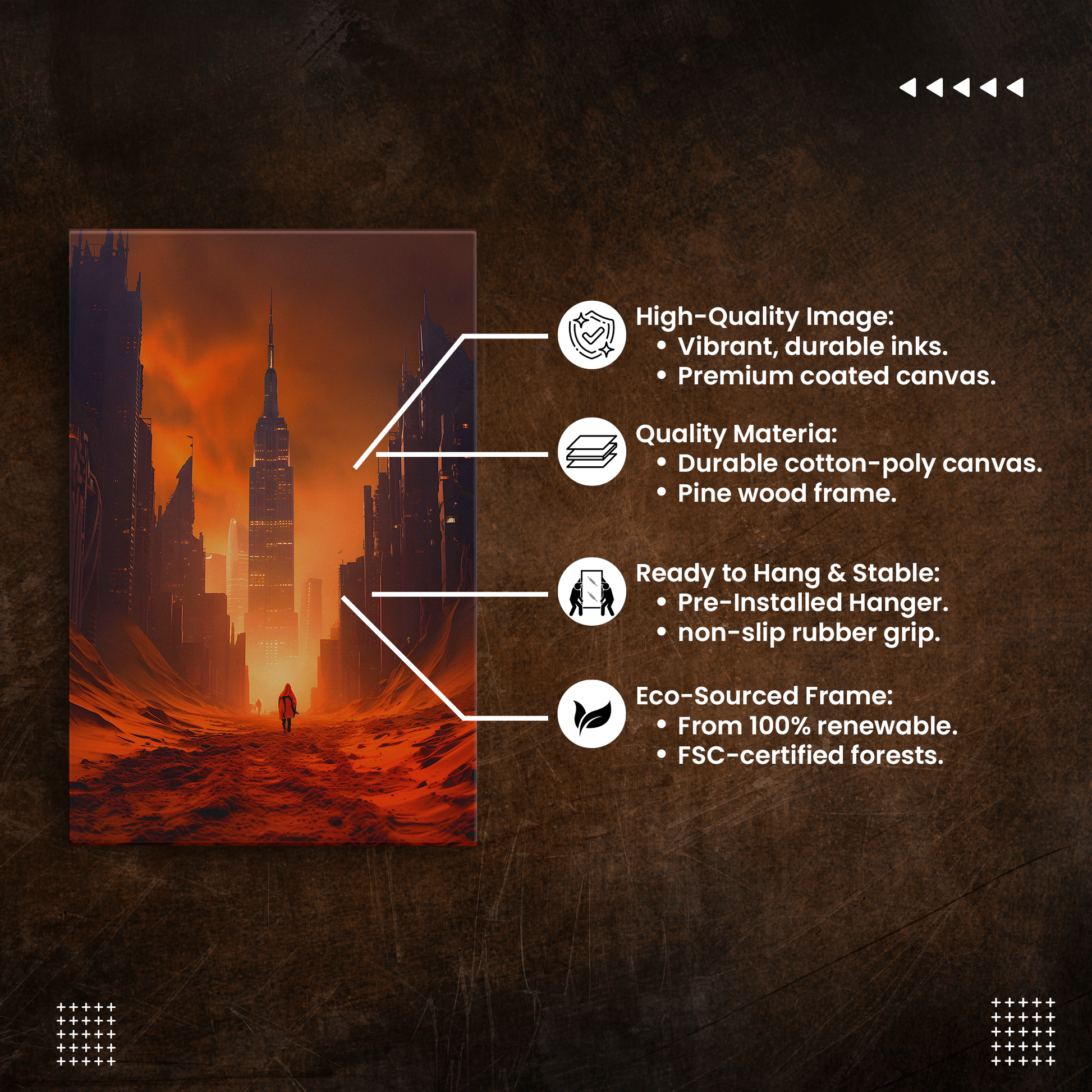 Velocity Vista (Canvas)Velocity Vista (Canvas  Matte finish, stretched, with a depth of 1.25 inches) Elevate your décor with RimaGallery’s responsibly made art canvases. Our eco-friendly mRimaGallery