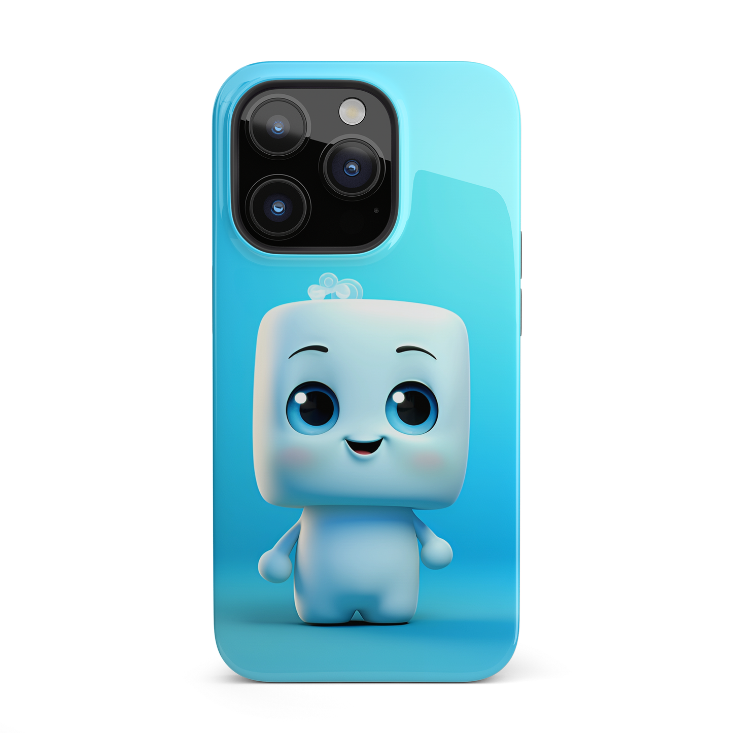 Marshmallow in Blue Sky (iPhone Case 11-15)Revolutionize your iPhone's look and feel with RIMA Tough Phone Case – ultimate protection meets elegant style for iPhone 11-15. Grab yours now! 🛡️📱RimaGallery
