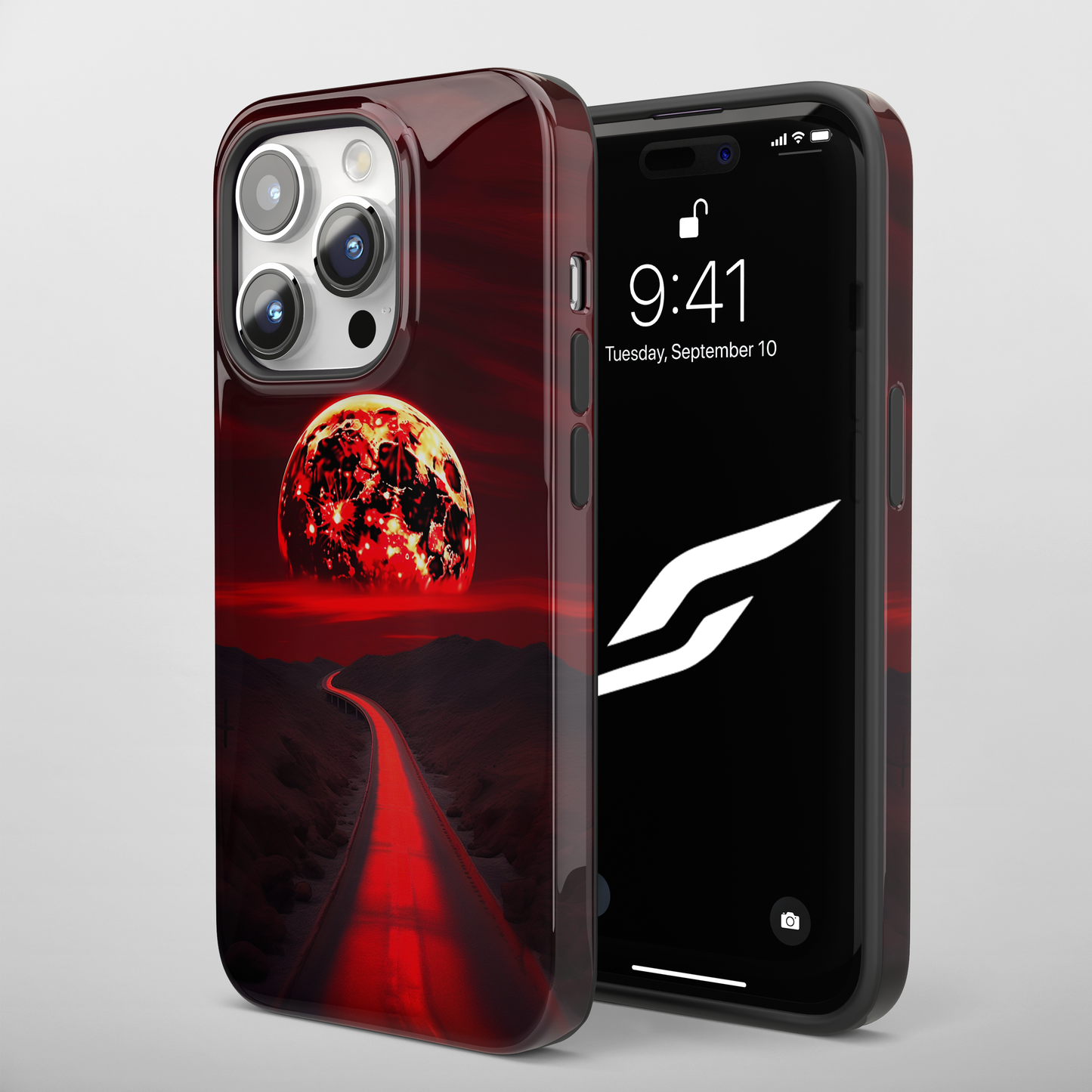 Crimson Eclipse (iPhone Case 11-16)