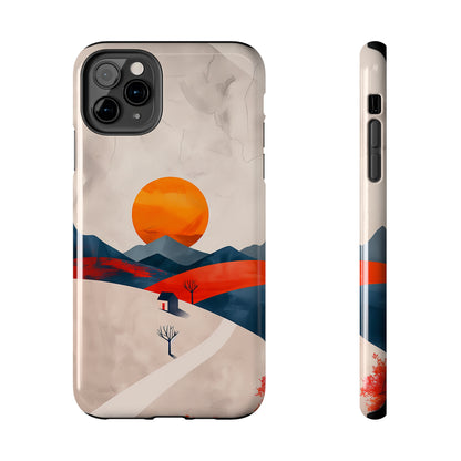 Amber Awakening (iPhone Case 11-15)Shop RIMA Tough Phone Case for iPhone 11-15: Ultimate protection with double-layer defense, glossy finish, and wireless charging compatibility. Urban and weather-resRimaGallery