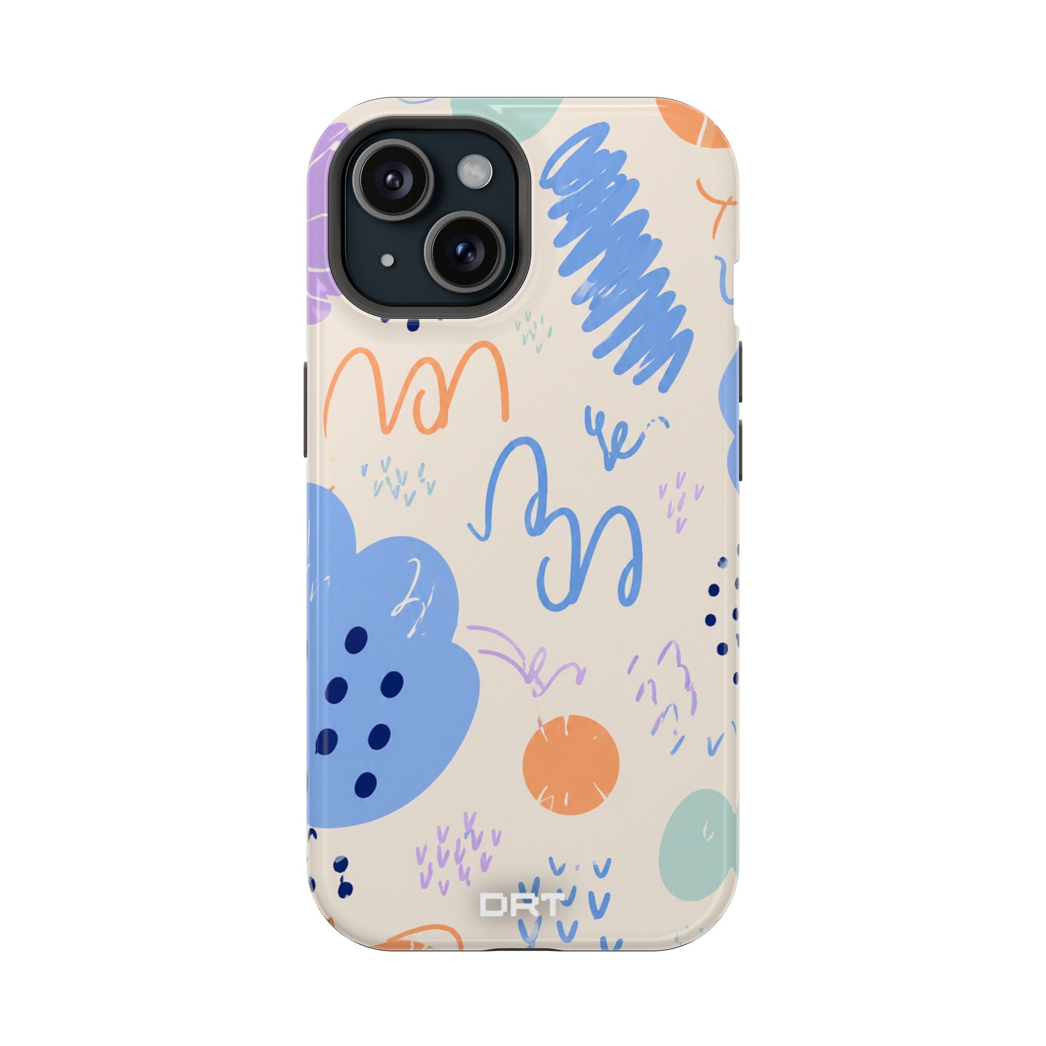 Abstract Doodle Magnetic Impact Phone Case