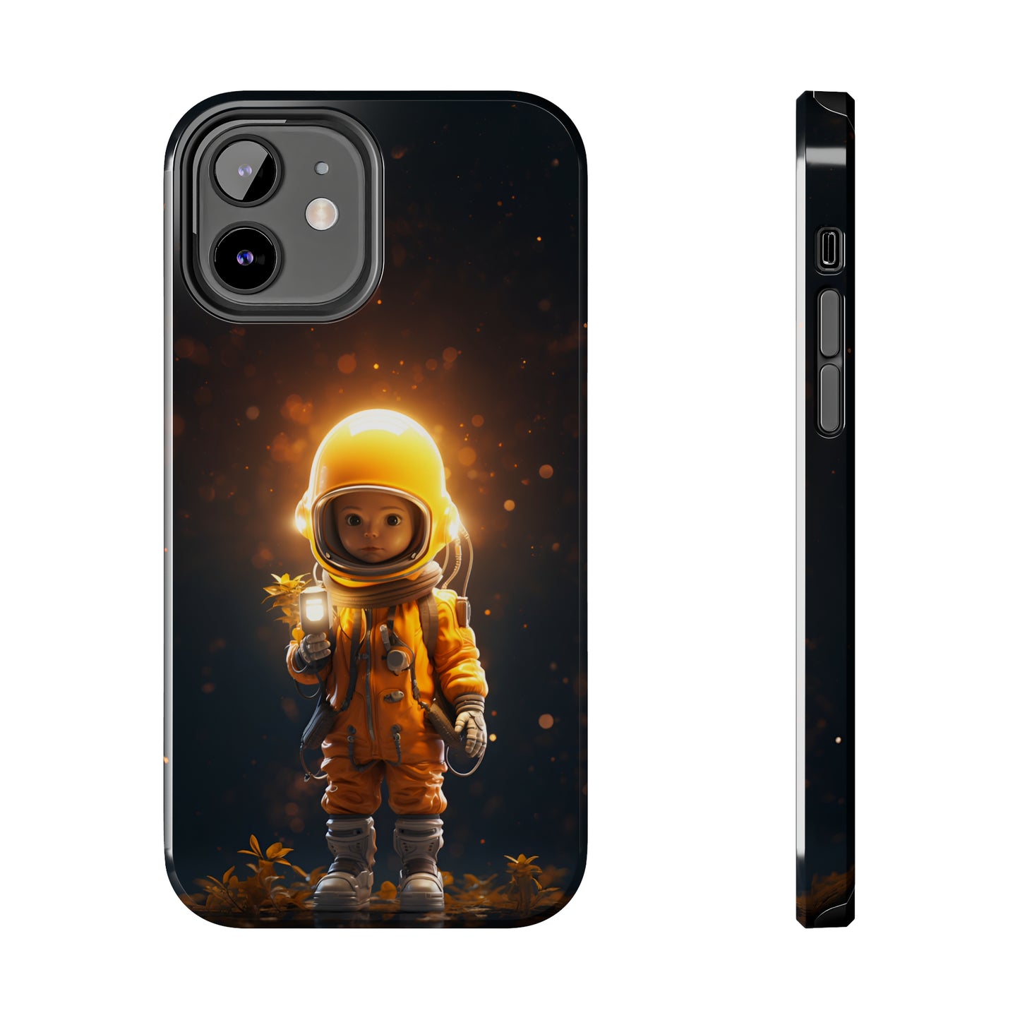 Astronaut Boy in Space (iPhone Case 11-15)