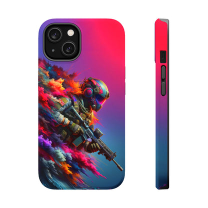 Spectral Sentinel (iPhone MagSafe Case)Spectral Sentinel MagSafe Durable Case: Style Meets Protection 📱✨
Upgrade your device with Rima Gallery's Spectral Sentinel MagSafe Durable Case. This case isn’t juRimaGallery