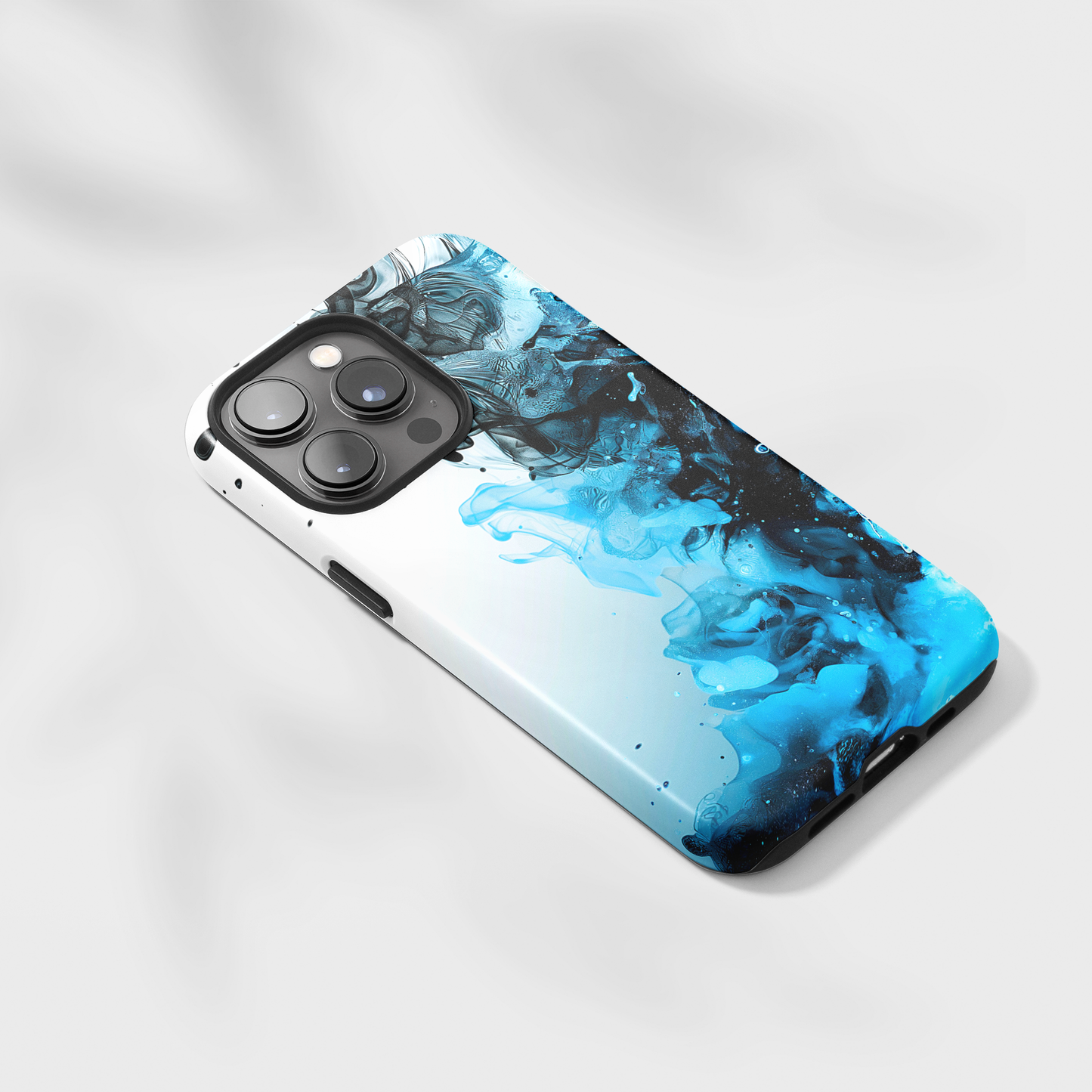 Ocean Fizz (iPhone MagSafe Case)Elevate your iPhone's protection and style with RimaGallery's Ink swirls in oceanic hues on a MagSafe Case. Enjoy dual-layer defense, vibrant design choices, and MagRimaGallery