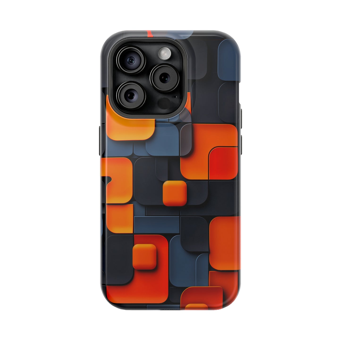 Tangerine Grid (iPhone MagSafe Case)Embrace sophistication with our MagSafe Case for iPhone 13-15: Sleek, durable, and MagSafe-ready for seamless style and unmatched protection.RimaGallery