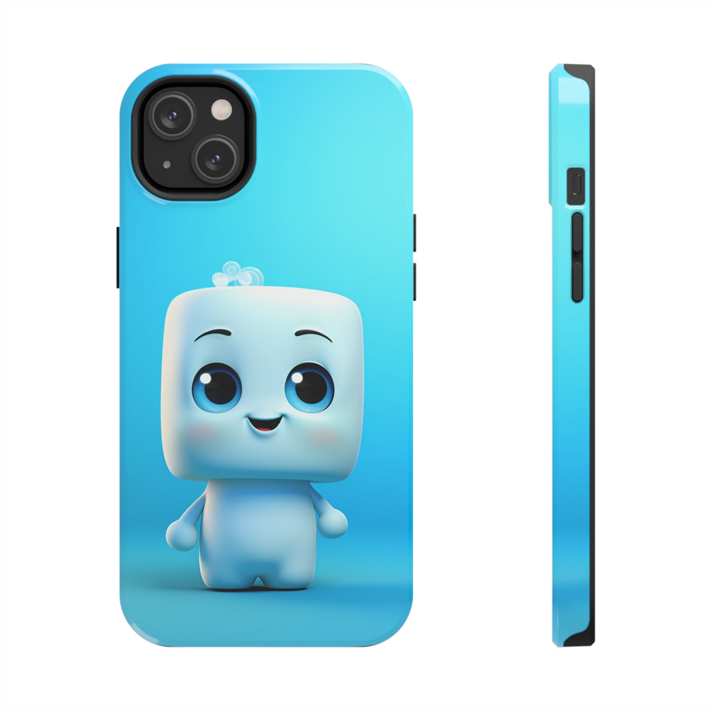 Marshmallow in Blue Sky (iPhone Case 11-15)Revolutionize your iPhone's look and feel with RIMA Tough Phone Case – ultimate protection meets elegant style for iPhone 11-15. Grab yours now! 🛡️📱RimaGallery