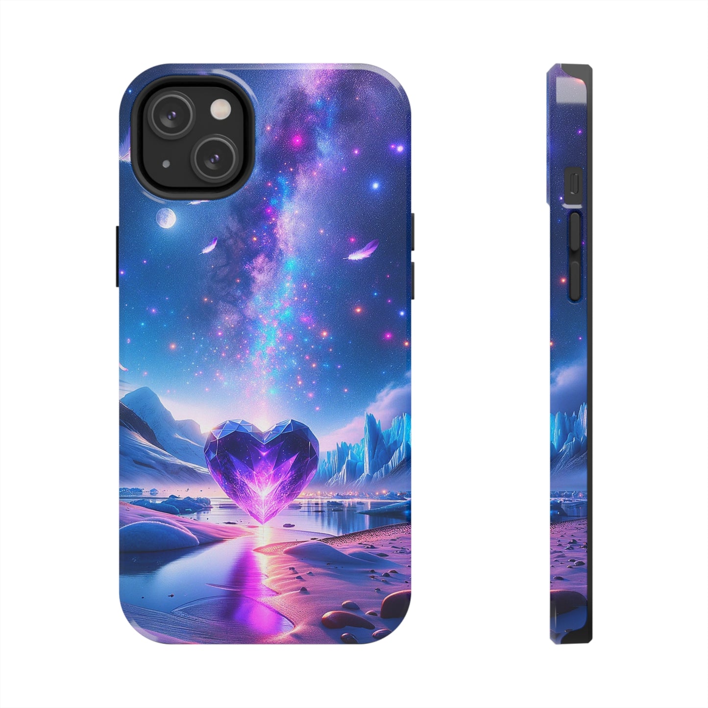 Galactic Heartbeat (iPhone Case 11-15)RIMA Tough Phone Case for iPhone 11-15: Where Style Meets Durability. Featuring a sleek design with MagSafe compatibility, this case offers unmatched protection and RimaGallery