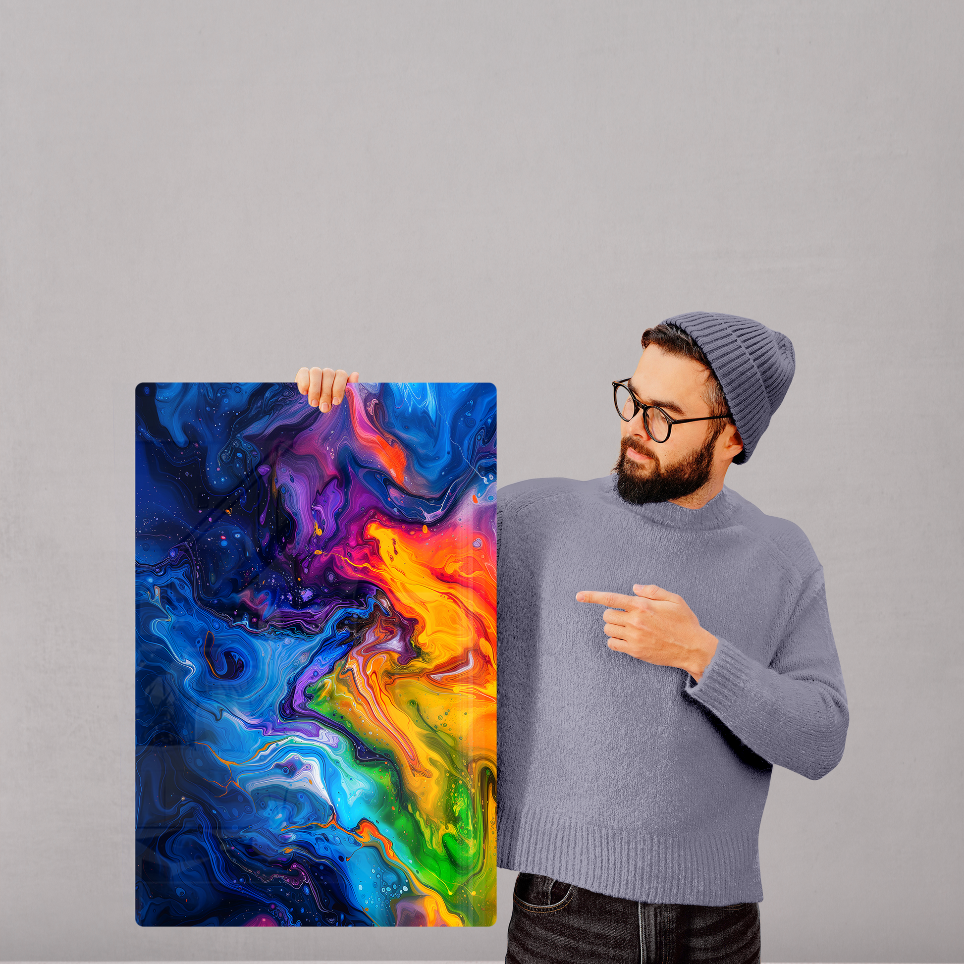 Elixir Tints (Acrylic)Make a statement with Elixir Tints acrylic prints. The 1⁄4" acrylic panel exudes the illusion of a smooth glass surface for vibrant artwork. Pre-installed hanging haRimaGallery