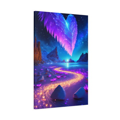 Glimmering Aurora (Canvas)Glimmering Aurora (Canvas  Matte finish, stretched, with a depth of 1.25 inches)Experience the artistry of RimaGallery canvases. Ethically sourced materials, museum-RimaGallery