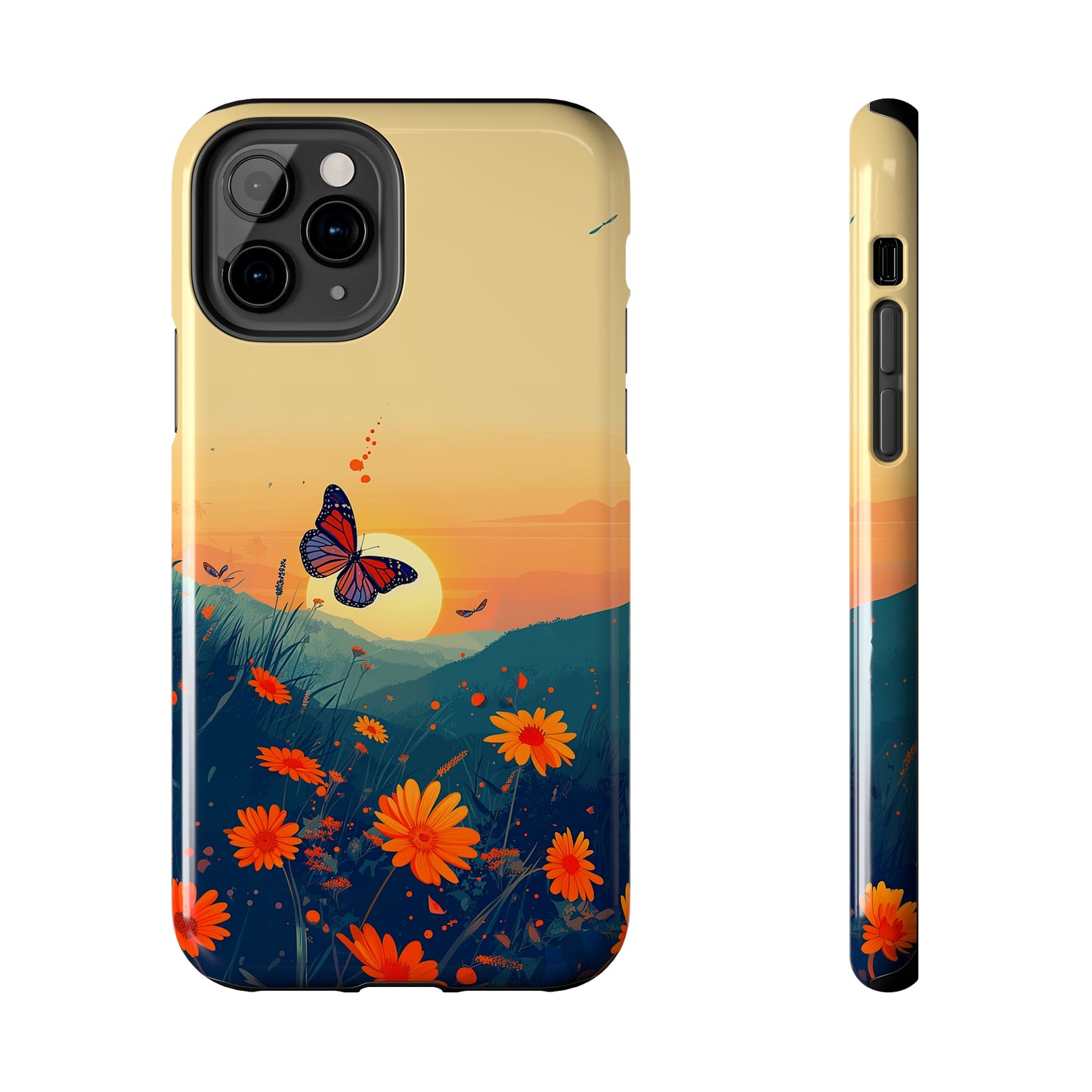 Flutter Bloom (iPhone Case 11-15)Flutter Bloom Elevate your iPhone 11-15 with RIMA's Tough Case. Ultimate protection with sleek style. Shop now for your premium phone safeguard! 🛡️📲RimaGallery