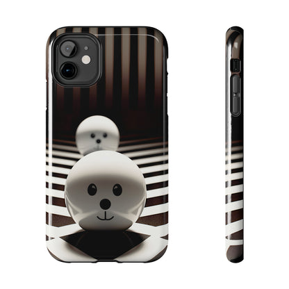 Black and White Blobs (iPhone Case 11-15)