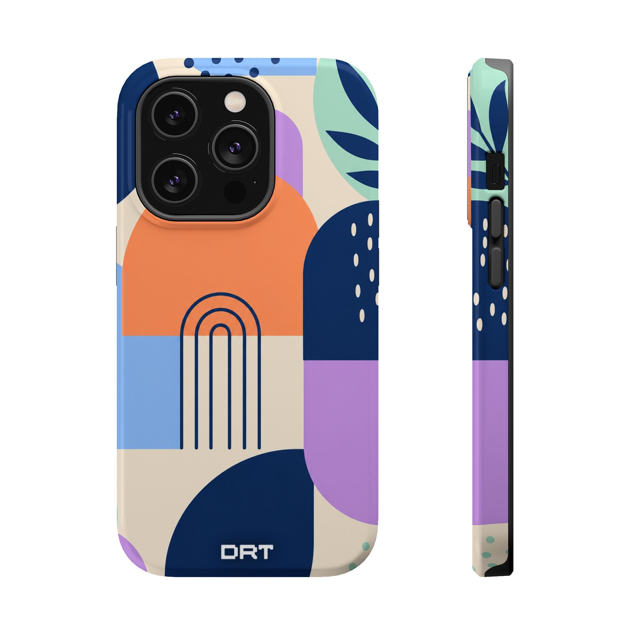 Abstract Arch Mosaic Magnetic Impact Phone Case