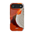 Abstract Orange Texture Magnetic Impact-Resistant Phone Case