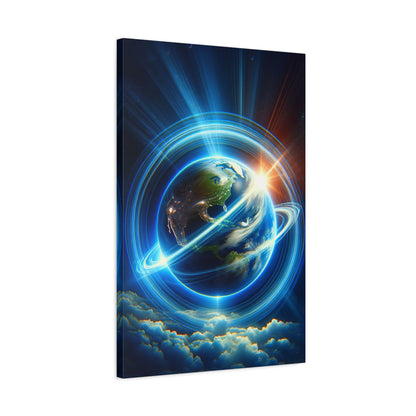 Luminous Earth Odyssey (Canvas)Luminous Earth Odyssey (Canvas  Matte finish, stretched, with a depth of 1.25 inches)
Struggling with low-quality canvases? Switch to RimaGallery! Our canvases are mRimaGallery