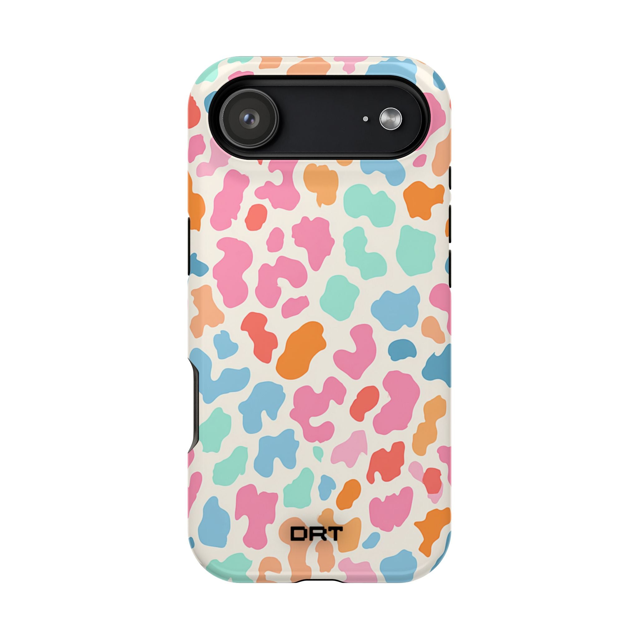 Colorful Pastel Leopard Magnetic Impact Phone Case